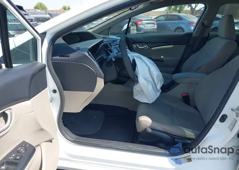 2013 Honda Civic Lx z USA, uszkodzony, nr VIN 19XFB2F55DE266467